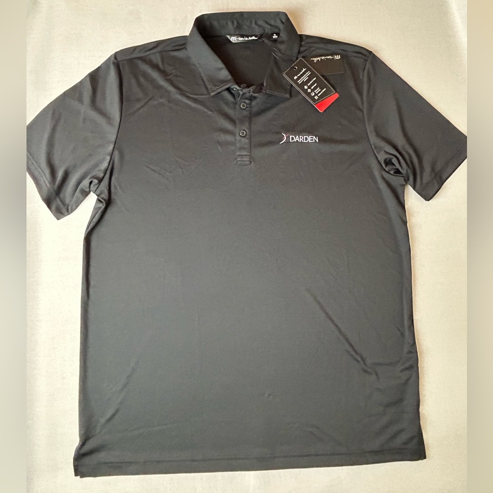 Travis Mathew Polo Shirt Size XL Black Prestige Pure Performance Short Sleeves